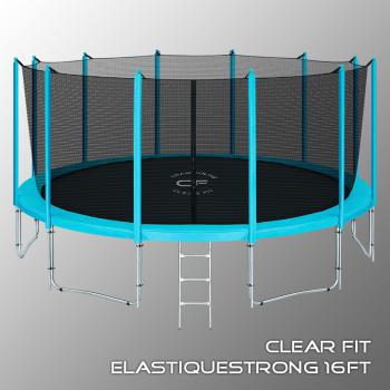 Батут Clear Fit ElastiqueStrong 16ft - Спортивные силовые и кардио тренажеры . Спортивный тренажёр в Екатеринбурге