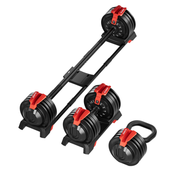 Набор регулируемый штанга+гантель+гиря HYFIT 24 кг - Спортивные силовые и кардио тренажеры . Спортивный тренажёр в Екатеринбурге