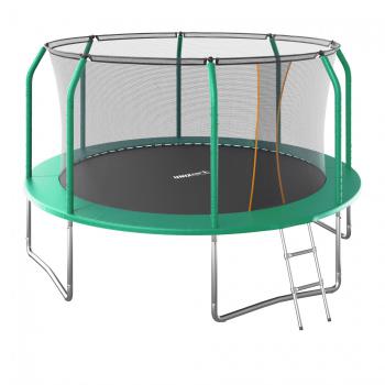 Батут UNIX Line Премиальный / Supreme Basic 12 ft (366 см) зеленый TRUSUB12G uzsi - Спортивные силовые и кардио тренажеры . Спортивный тренажёр в Екатеринбурге