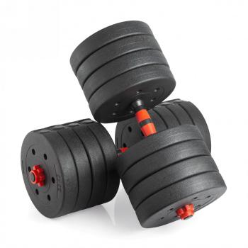 Гантели разборные с грифом, 50 кг. (2 шт. х 25 кг.) VictoryFit VF-DС500 - Спортивные силовые и кардио тренажеры . Спортивный тренажёр в Екатеринбурге
