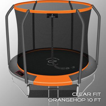 Каркасный батут Clear Fit OrangeHop 10Ft уличный кумитеспорт - Спортивные силовые и кардио тренажеры . Спортивный тренажёр в Екатеринбурге
