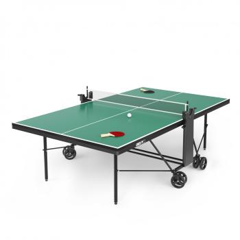 Теннисный стол UNIX Line для помещений компактный Compact indoor 18 мм MDF зеленый TT18CINDGR sportsman - Спортивные силовые и кардио тренажеры . Спортивный тренажёр в Екатеринбурге