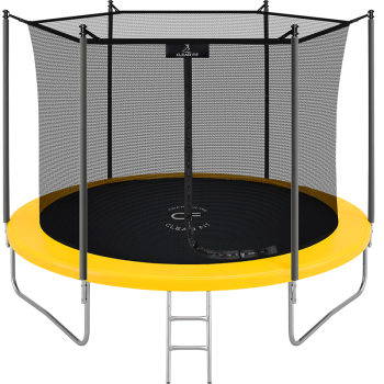 Каркасный батут Clear Fit ColorHop 10Ft желтый с сеткой спортдоставка - Спортивные силовые и кардио тренажеры . Спортивный тренажёр в Екатеринбурге