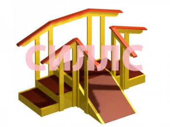 Реабилитационный тренажер "Мостик с горкой" - Спортивные силовые и кардио тренажеры . Спортивный тренажёр в Екатеринбурге