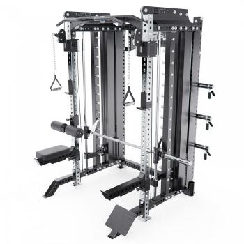 Мультистанция, машина Смита STEELVER SV9202 домашний грузоблочный тренажер swat - Спортивные силовые и кардио тренажеры . Спортивный тренажёр в Екатеринбурге