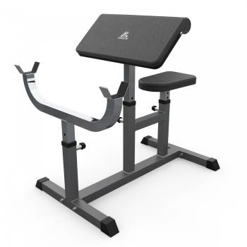Скамья Скотта DFC Homegym UB009G серый для дома айрон кинг - Спортивные силовые и кардио тренажеры . Спортивный тренажёр в Екатеринбурге