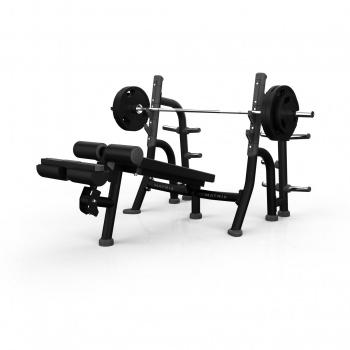 Олимпийская скамья с отрицательным наклоном Matrix MAGNUM MG-A80 s-dostavka - Спортивные силовые и кардио тренажеры . Спортивный тренажёр в Екатеринбурге