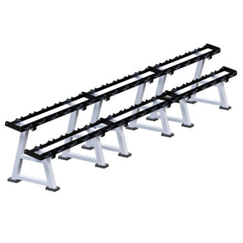 Гантельная стойка на 18 пар AR103 Армспорт УЗСИ ARMS Armssport - Спортивные силовые и кардио тренажеры . Спортивный тренажёр в Екатеринбурге