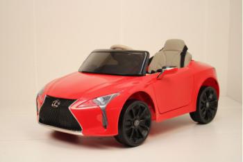 Детский электромобиль Lexus LC 500 JE1618 красный - Спортивные силовые и кардио тренажеры . Спортивный тренажёр в Екатеринбурге