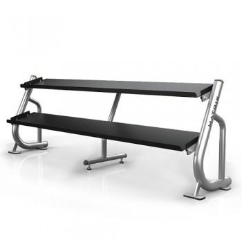 Подставка под гантели 2.4 метра Matrix MAGNUM A696 s-dostavka - Спортивные силовые и кардио тренажеры . Спортивный тренажёр в Екатеринбурге