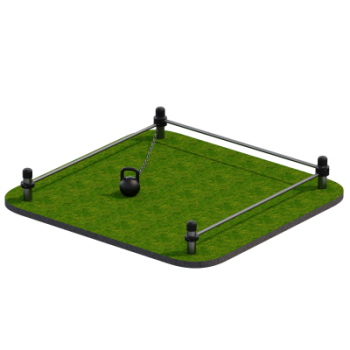 Комплекс для выполнения испытания Рывок гири 16 кг Sabirgym SGAV060 - Спортивные силовые и кардио тренажеры . Спортивный тренажёр в Екатеринбурге