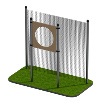 Мишень на стойках круглая Sabirgym SGAV080 - Спортивные силовые и кардио тренажеры . Спортивный тренажёр в Екатеринбурге