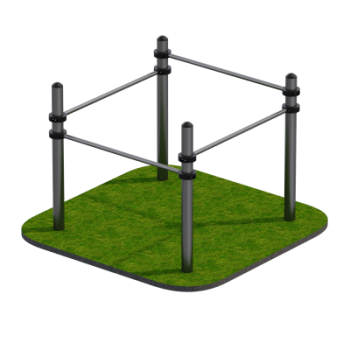 Подтягивание из виса на низкой перекладине Sabirgym SGAV094 black step - Спортивные силовые и кардио тренажеры . Спортивный тренажёр в Екатеринбурге