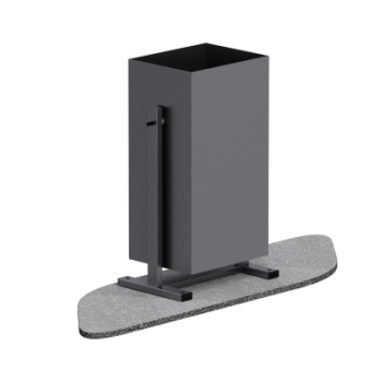 Урна Sabirgym SGLS006 металлическая уличная 30 литров proven quality - Спортивные силовые и кардио тренажеры . Спортивный тренажёр в Екатеринбурге