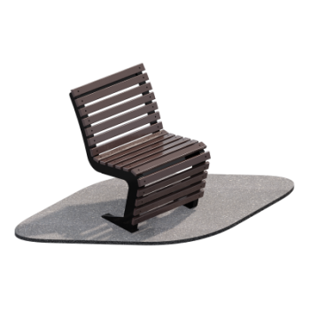 Скамейка парковая Пируэт (длина 600 мм) Sabirgym SGLS011 компактная металлическая - Спортивные силовые и кардио тренажеры . Спортивный тренажёр в Екатеринбурге