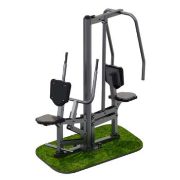 Уличный тренажер Горизонтальный жим + Жим к груди Sabirgym SGMS054.1 - Спортивные силовые и кардио тренажеры . Спортивный тренажёр в Екатеринбурге