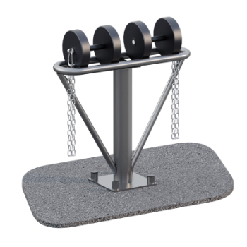 Гантельная стойка Sabirgym SGMS200 для улицы спорт доставка - Спортивные силовые и кардио тренажеры . Спортивный тренажёр в Екатеринбурге