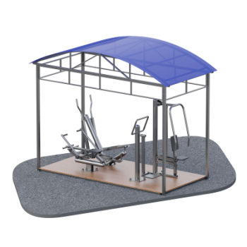 Модульный навес Sabirgym SGMS301 sportsman - Спортивные силовые и кардио тренажеры . Спортивный тренажёр в Екатеринбурге