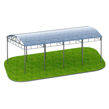 Теневой навес Sabirgym SGMS307 black step - Спортивные силовые и кардио тренажеры . Спортивный тренажёр в Екатеринбурге