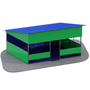 Теневой навес Sabirgym SGMS998 - Спортивные силовые и кардио тренажеры . Спортивный тренажёр в Екатеринбурге