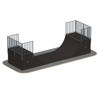 Рампа Sabirgym SGSPM1102М для скейт парка - Спортивные силовые и кардио тренажеры . Спортивный тренажёр в Екатеринбурге