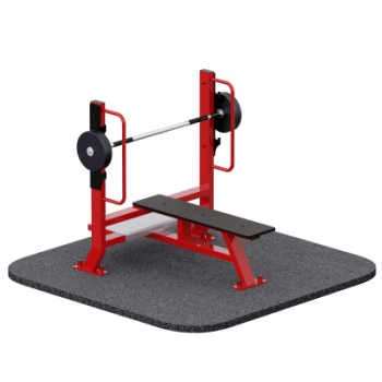 Уличный тренажер скамья для жима Sabirgym SGTZ030-050 с изменяемой нагрузкой армс - Спортивные силовые и кардио тренажеры . Спортивный тренажёр в Екатеринбурге
