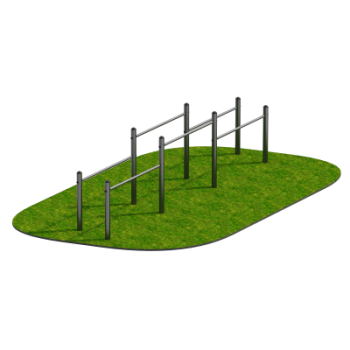 Брусья Sabirgym SGWOK008.2 уличные vasil - Спортивные силовые и кардио тренажеры . Спортивный тренажёр в Екатеринбурге