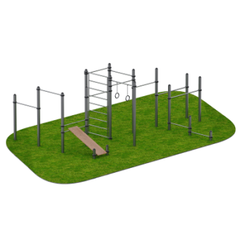 Атлетический комплекс уличный Гиперион Sabirgym SGWOK017 вaсилджим - Спортивные силовые и кардио тренажеры . Спортивный тренажёр в Екатеринбурге