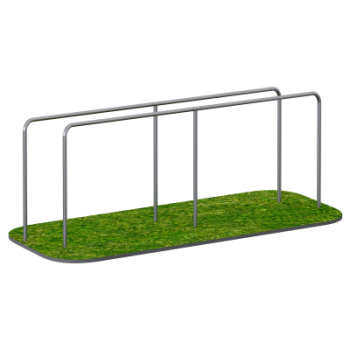 Уличный тренажер Брусья параллельные (4 метра) Sabirgym SGWOK402 uzsi - Спортивные силовые и кардио тренажеры . Спортивный тренажёр в Екатеринбурге