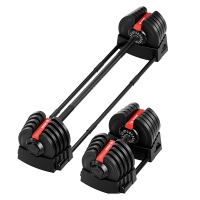 Набор регулируемый штанга+гантель HYFIT 40 кг - Спортивные силовые и кардио тренажеры . Спортивный тренажёр в Екатеринбурге