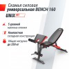    UNIX Fit BENCH 160 BSBN160  Vasil -      .    