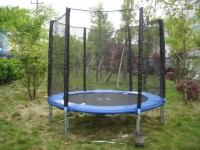      DFC TRAMPOLINE FITNESS 6FT-TR-E 183  blackstep -      .    