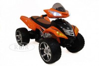 Детский электроквадроцикл E005KX оранжевый (кожа) - Спортивные силовые и кардио тренажеры . Спортивный тренажёр в Екатеринбурге