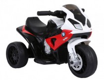 Детский электромотоцикл BMW S1000RR JT5188 красный (кожа) - Спортивные силовые и кардио тренажеры . Спортивный тренажёр в Екатеринбурге