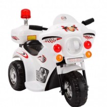 Детский электромотоцикл 998 белый  - Спортивные силовые и кардио тренажеры . Спортивный тренажёр в Екатеринбурге