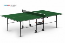 Теннисный стол для помещения black step Olympic green с сеткой для частного использования 6021-1  - Спортивные силовые и кардио тренажеры . Спортивный тренажёр в Екатеринбурге