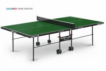 Теннисный стол для помещения black step Game Indoor green любительский стол 6031-3  - Спортивные силовые и кардио тренажеры . Спортивный тренажёр в Екатеринбурге